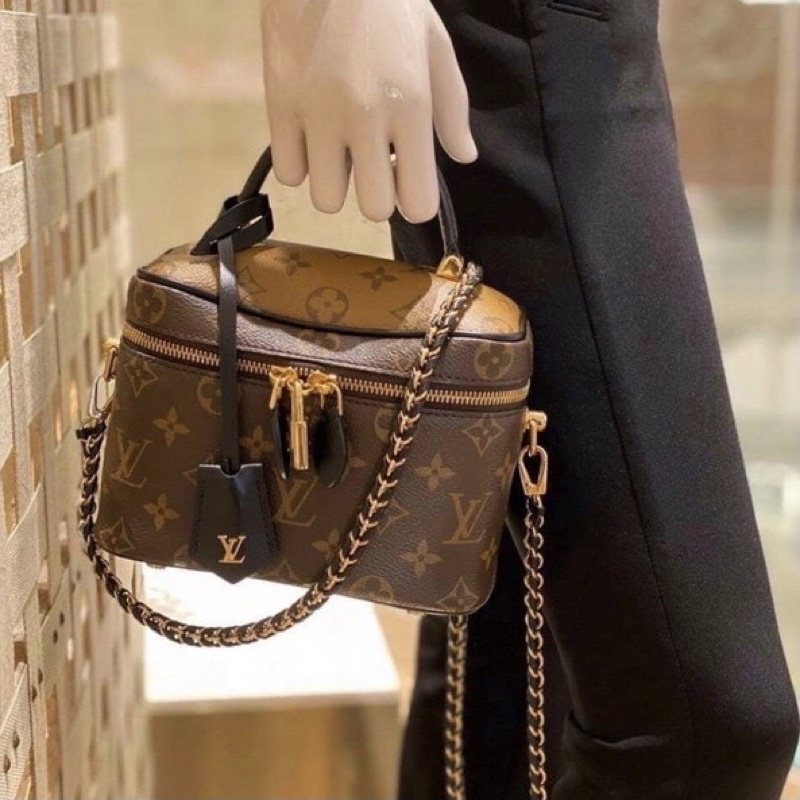 Túi nữ quai xách đeo chéo dáng cốp VANITY   FULLBOX