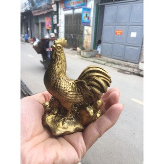 TƯỢNG GÀ (DẬU) BẰNG ĐỒNG VÀNG