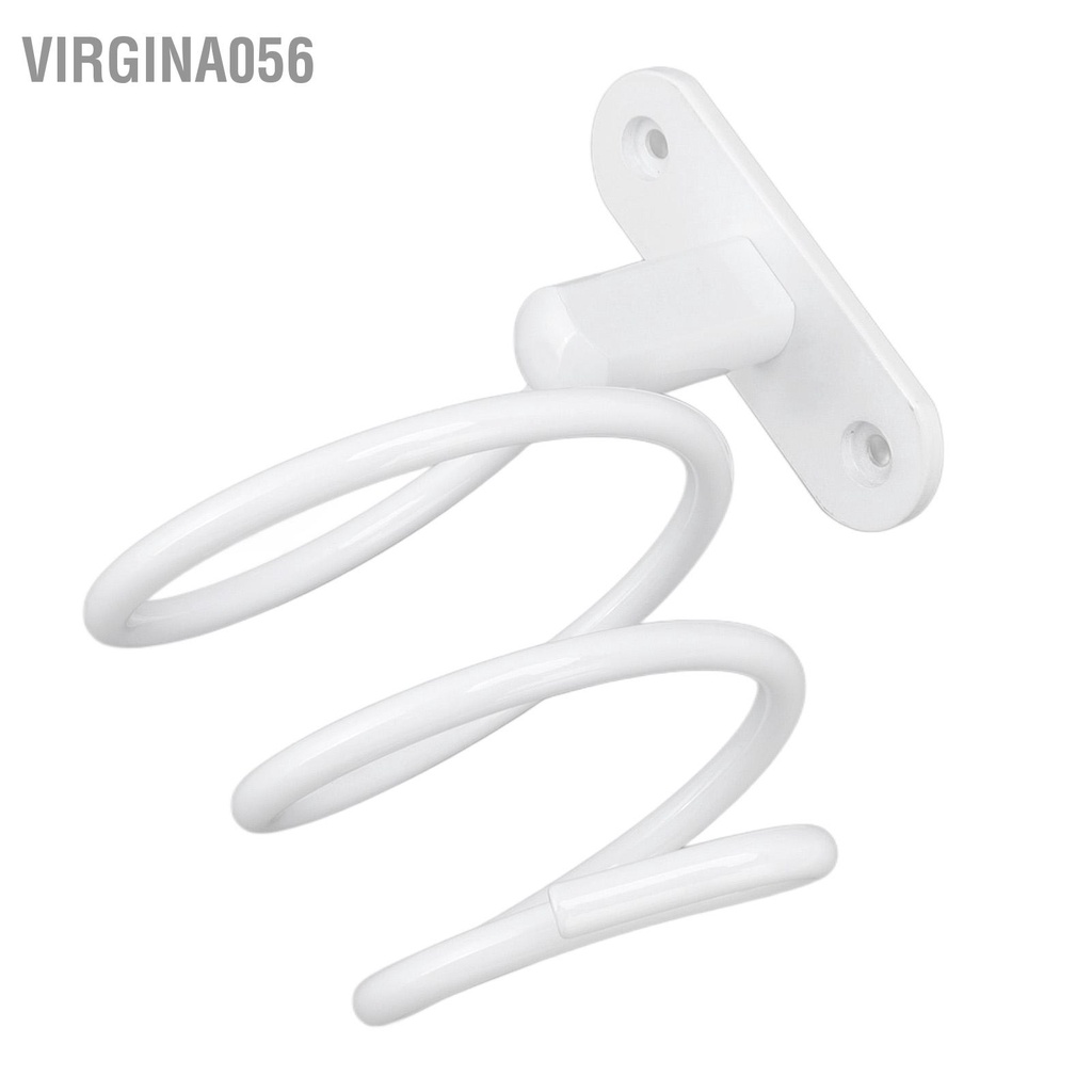 Virgina056 Giá đỡ máy sấy tóc Đa năng treo tường xoắn ốc cho hầu hết các loại