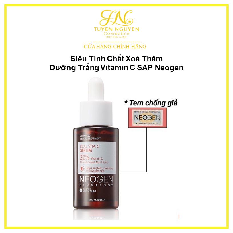 Siêu Tinh Chất Xoá Thâm Dưỡng Trắng Vitamin C SAP Neogen Dermalogy Real Vita C Serum 32g
