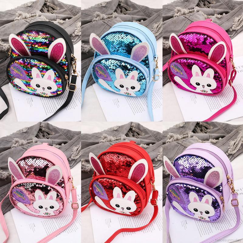 Ba lô đính sequin lấp lánh dành cho bé gái