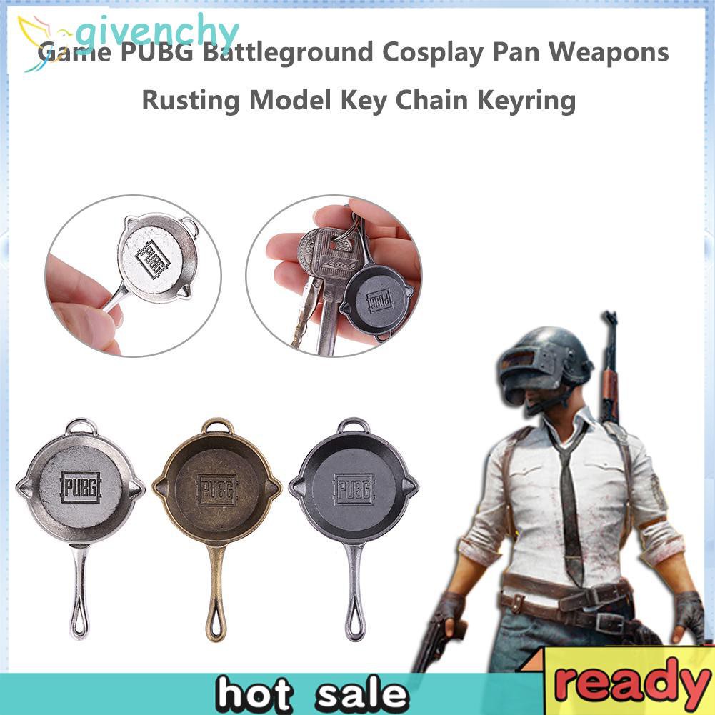 Móc Khóa Chảo Chiến Đấu Hóa Trang Game Pubg