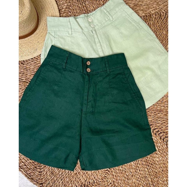 Quần short màu xanh lơ_Q710
