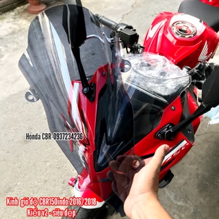 Kính chắn gió độ cbr150allnew date 2016 2018