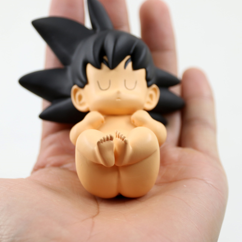 Mô Hình Nhân Vật Son Goku Tidur Bayi Kích Thước 8.5cm