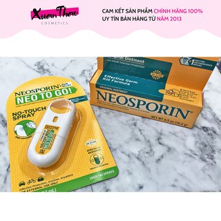 Kem Mỡ Kháng Sinh Neosporin, Xịt Sát Trùng Vết Thương Của Mỹ