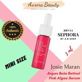 Serum Chống Lão Hóa Tảo Hồng Argan Beta Retinol 3ml - Josie Maran