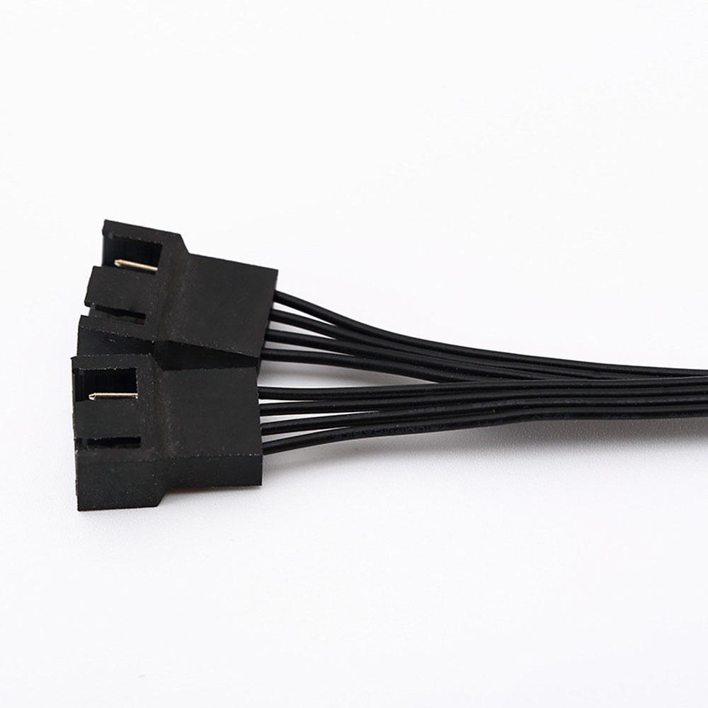 Dây Cáp Nối Dài Điều Khiển Quạt Pwm Từ 1 Sang 2 Đầu 4 Chấu Màu Đen Nhiều Màu