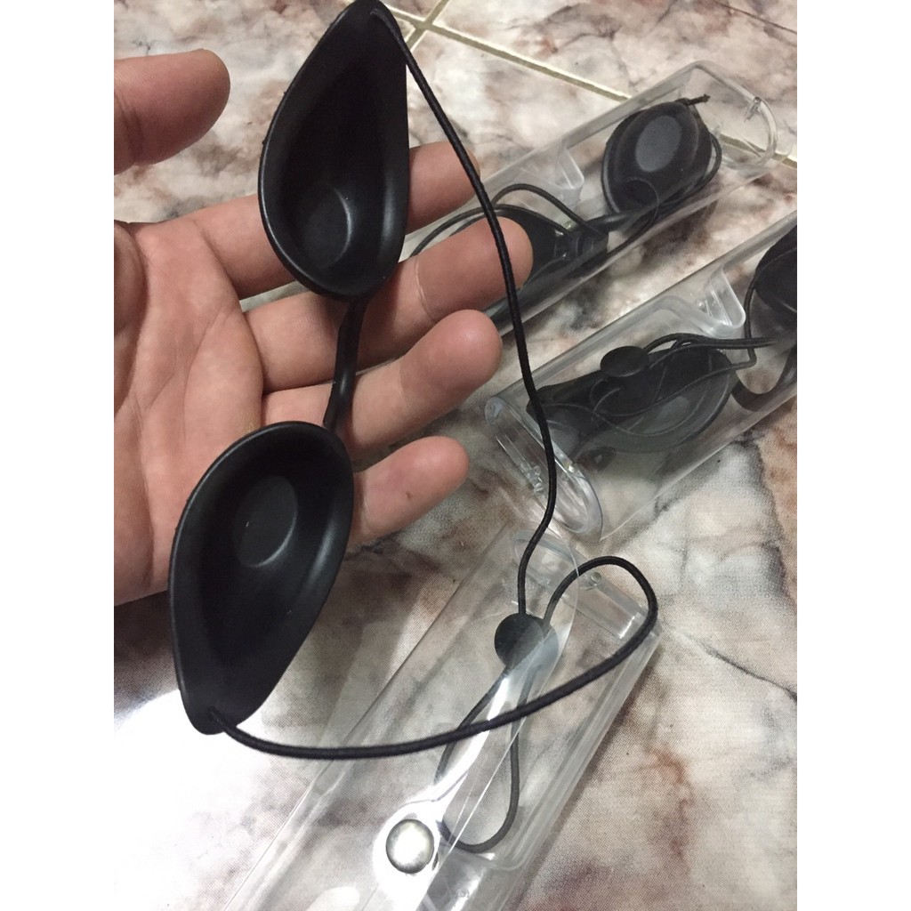 Kính đen nằm vòm, kính bảo vệ mắt trong laser, triệt lông...