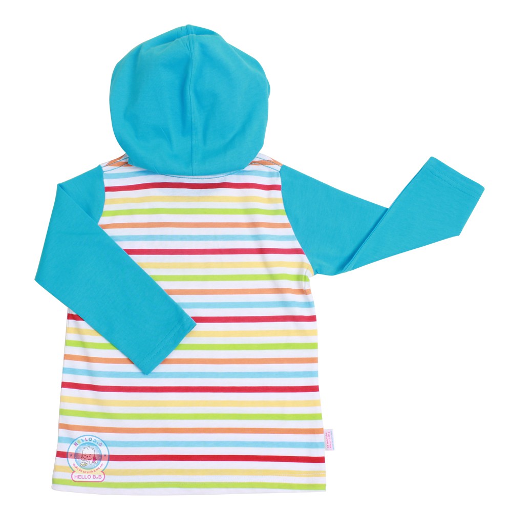 Áo Hoodie Sọc Xanh Dương AL1031 HELLO B&amp;B - HELLO BB