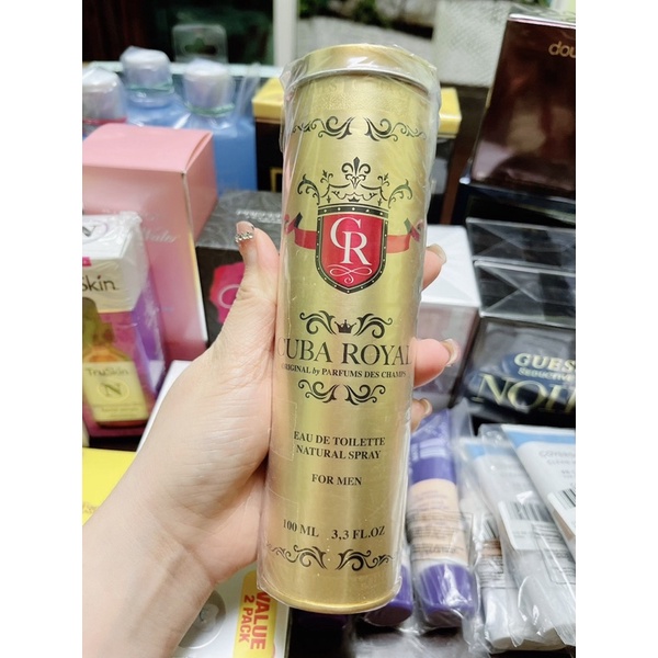 Nước hoa Nam, Dầu Thơm Nam , Royal Cuba for Men 100ml ,Hàng Mỹ nhập khẩu