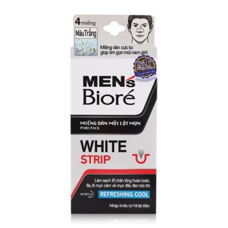 Miếng Lột Mụn Bioré Nam/ Nữ 4 miếng