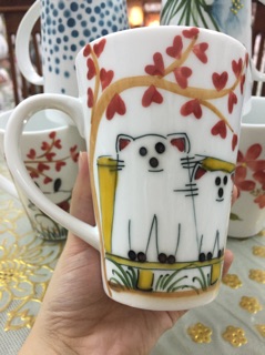 Cốc sứ vẽ tay Bát Tràng siêu đẹp