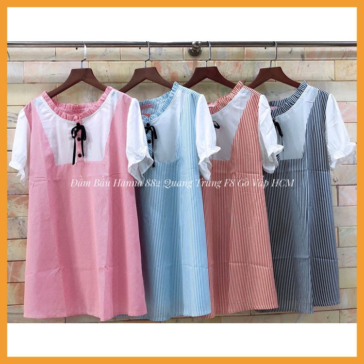 [SIZE 70-100KG] Áo bầu công sở size to cho bầu mập vải lụa chéo cao cấp khôn xù không nhăn không ra màu may kỹ