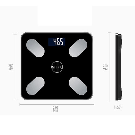 Cân Điện Tử Sức Khỏe KAW 705D , Tỉ Lệ Mỡ thừa, Hàng Chính Hãng 1 đổi 1