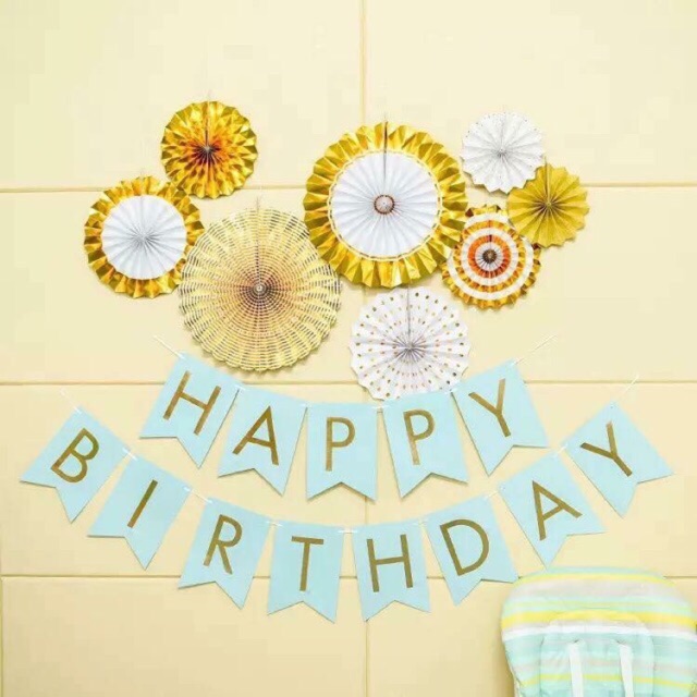 Dây chữ happy birthday