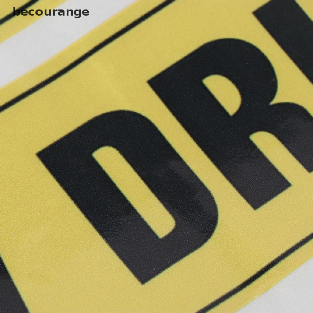 Miếng Dán Cảnh Báo Thiết Kế Mới Sáng Tạo Trang Trí Xe Hơi