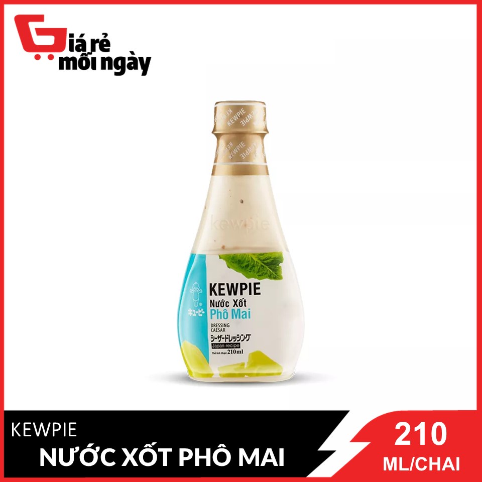 Xốt  Kewpie phô mai chai 210ml