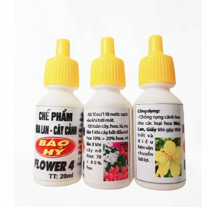 Chất Chống Rụng Cánh Hoa, Giữ Hoa Lâu Tàn Của Vườn Hoa Giấy Báo Hỷ - 20ml