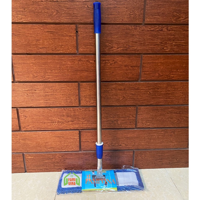Cây lau nhà công nghiệp san hô 45cm sợi microfiber  , chổi lau nhà tự vắt 360 siêu sạch siêu thấm hút hiệu quả