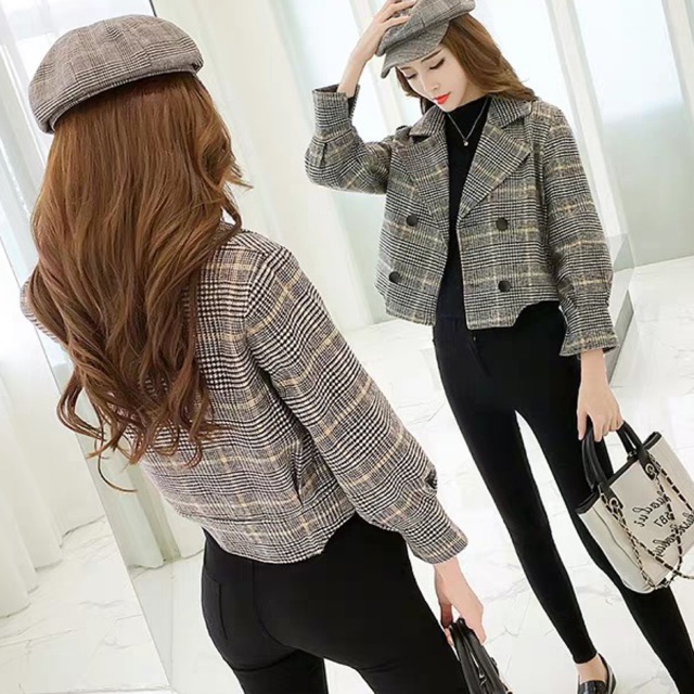 Top 100 Ảnh Về Áo Vest Dạ Nữ Ngắn - Nec