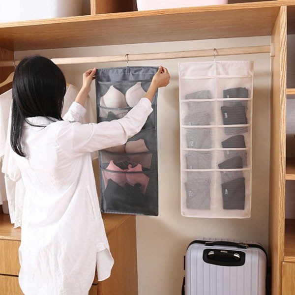 Túi treo đồ lót 30 ô 2 mặt mẫu mới