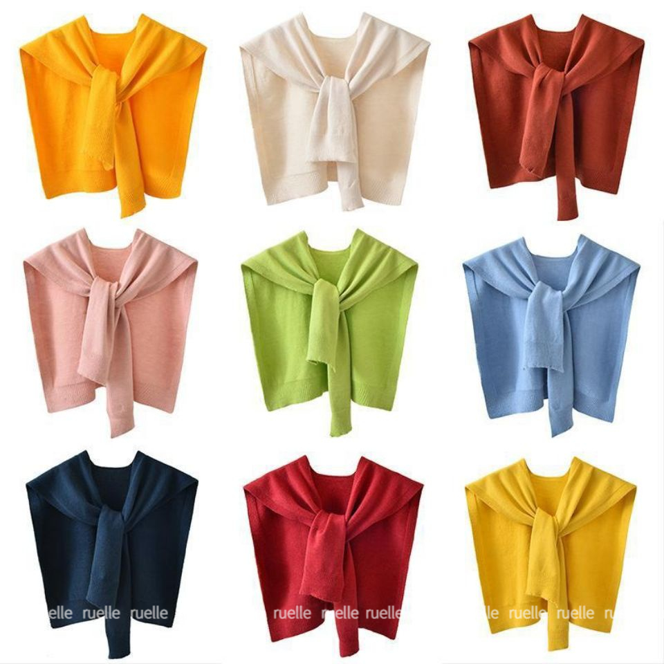 Khăn choàng dệt kim thời trang phong cách hàn quốc dễ thương cho nữ