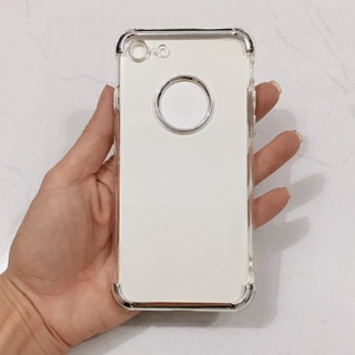 Ốp chống sốc iphone 7,7plus viền trắng