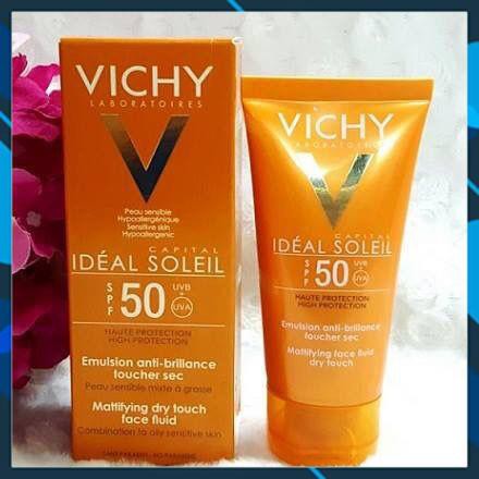 FREESHIP-Kem Chống Nắng Vichy Emusion Ideal Soleil SPF50 Mattifying Face Fluid Dry Touch | BigBuy360 - bigbuy360.vn