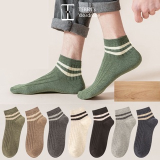 Set vớ nam sọc đẹp đủ màu present socks - terry's wardrobe