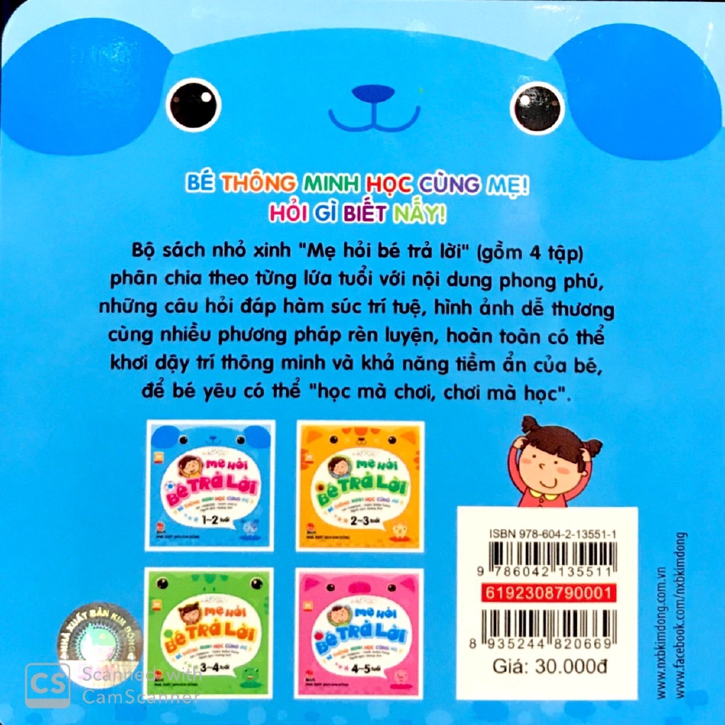 Sách - Mẹ Hỏi Bé Trả Lời 1-2 Tuổi