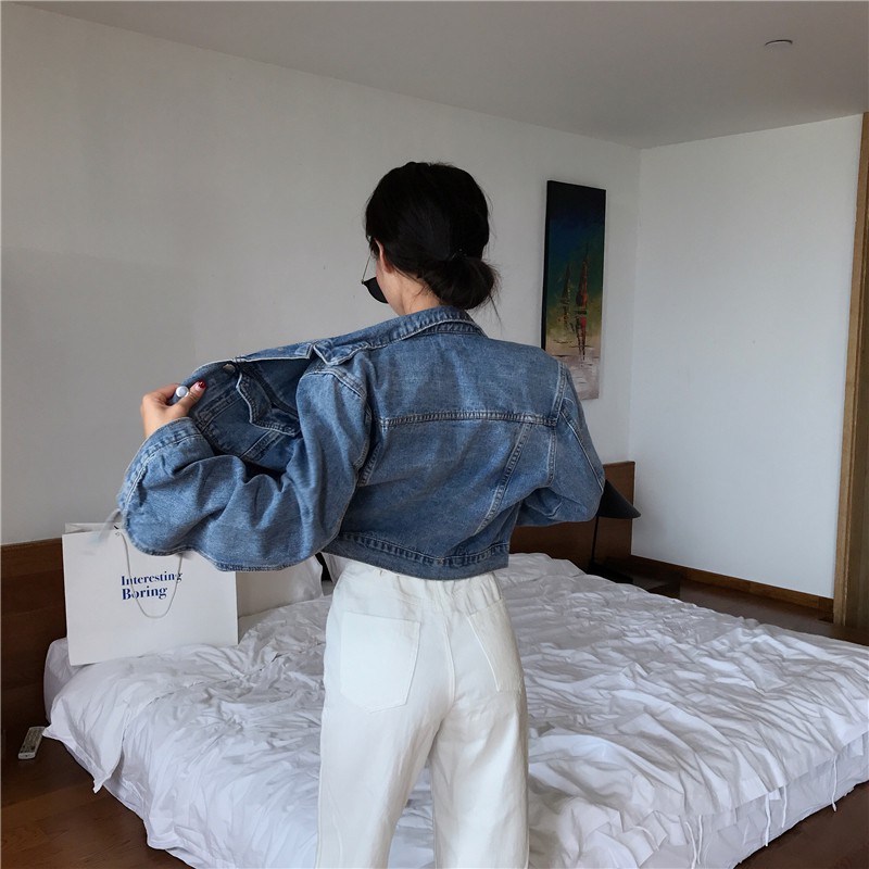 ÁO KHOÁC JEANS NỮ THỜI TRANG