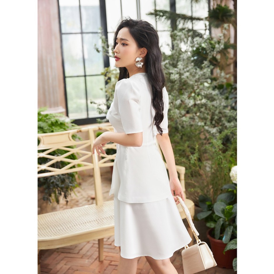 Đầm xòe nơ buộc cổ DEA1205 | BigBuy360 - bigbuy360.vn