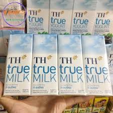 Thùng sữa tươi TH TRUE MILK ít đường 180ml/hộp - 48 hộp