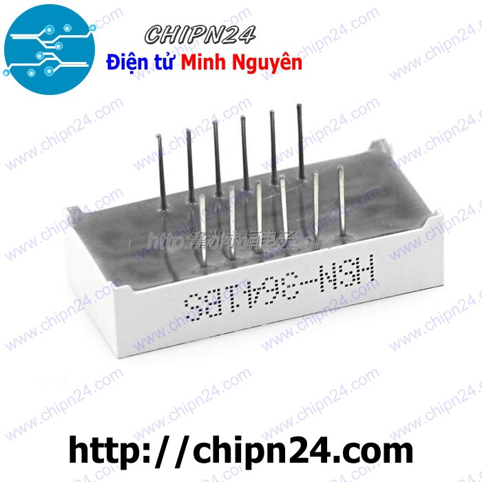 [1 CON] (F24) Led 7 Đoạn 0.36 inch 4 Số Anot chung (Sáng Đỏ)