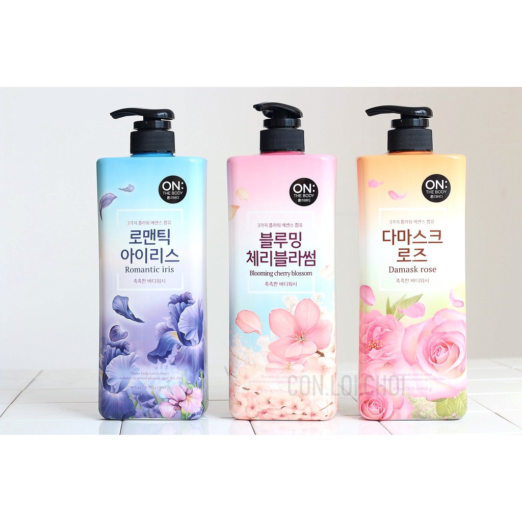 SỮA TẮM TRẮNG DA THE ON Body Perfume Sweet Love Body Wash 900ml CHUẨN HÀN QUỐC