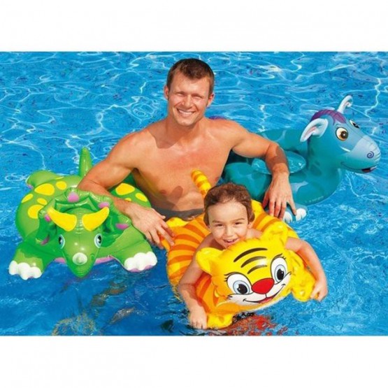 Phao bơi cao cấp hình con thú xỏ chân cho bé trai và bé gái đi bơi mùa hè