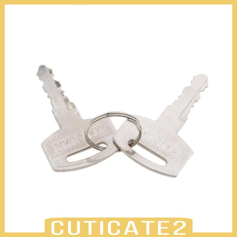 Bộ Ổ Khóa Xi Lanh Đánh Lửa 12V + 2 Chìa Khóa 3 Vị Trí Thông Dụng Cho Xe Hơi / Xe Tải