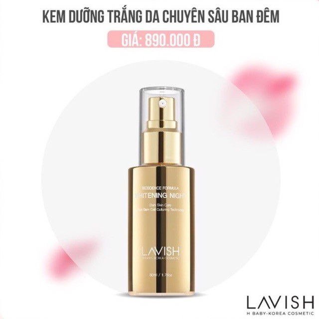 [ HÀNG CHÍNH HÃNG ] Kem Face Night Lavish H Baby ( Korea )