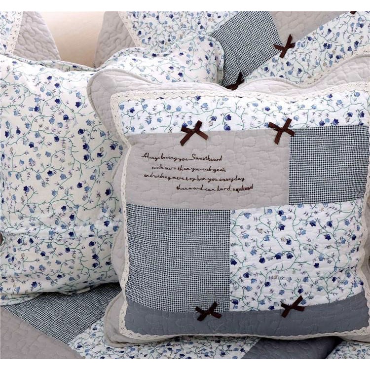 Vỏ gối tựa 100%Cotton cho sofa 45X45cm