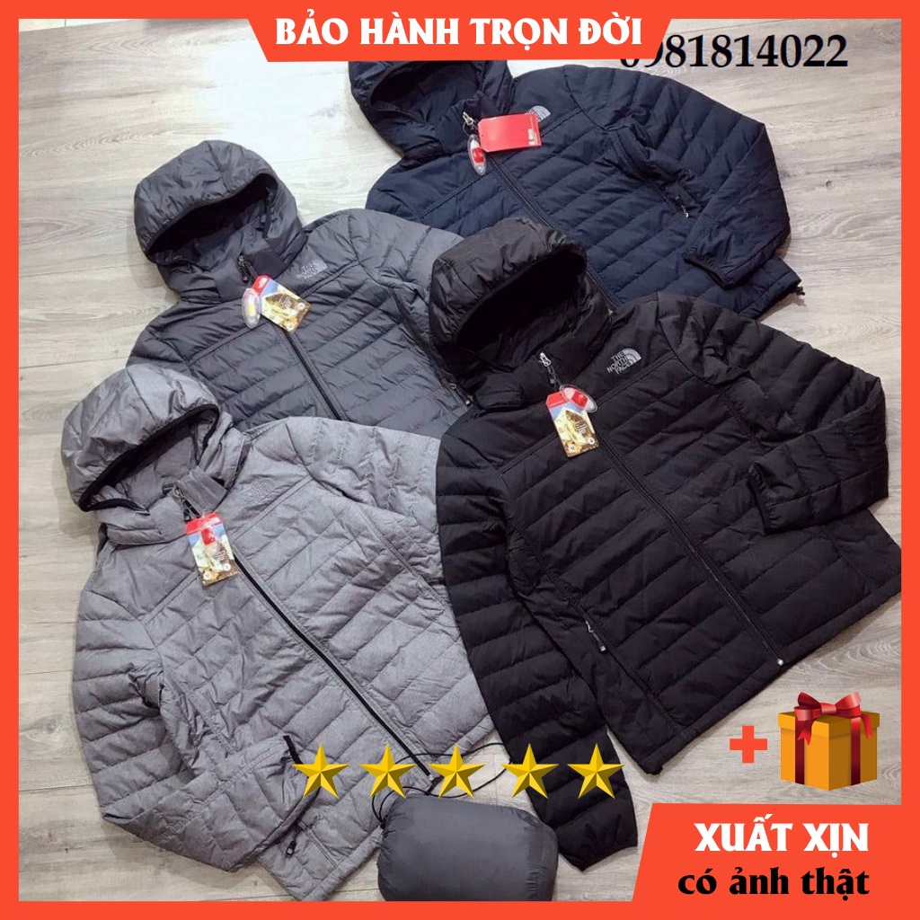 Áo khoác lông vũ nam siêu nhẹ The North Face BẢO HÀNH TRỌN ĐỜI