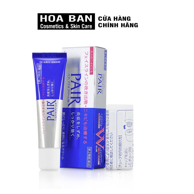 kem giảm mụn pair Kem Pair Acne Care Cream W giảm MỤN SỐ 1 NHẬT BẢN