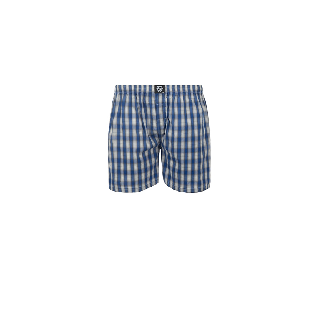 Quần Boxer K300 Sọc Ngang Trắng Đen