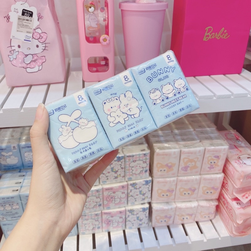 Khăn Giấy Khô Mini 9 Gói