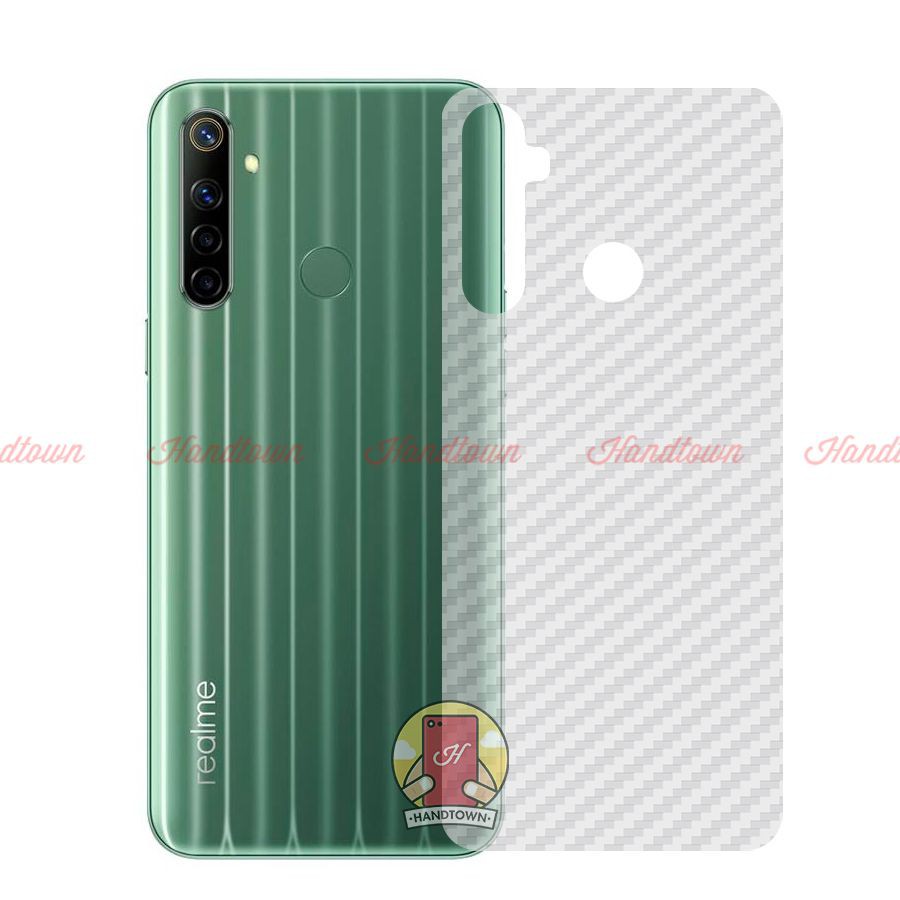 Miếng Dán Lưng Cacbon Realme 6i