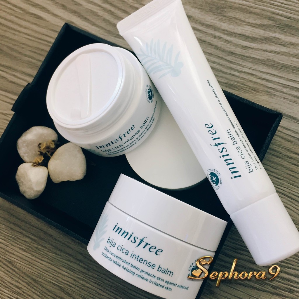 Kem dưỡng hỗ trợ giảm mụn Innisfree Bija Cica Intense Balm "giải cứu" làn da