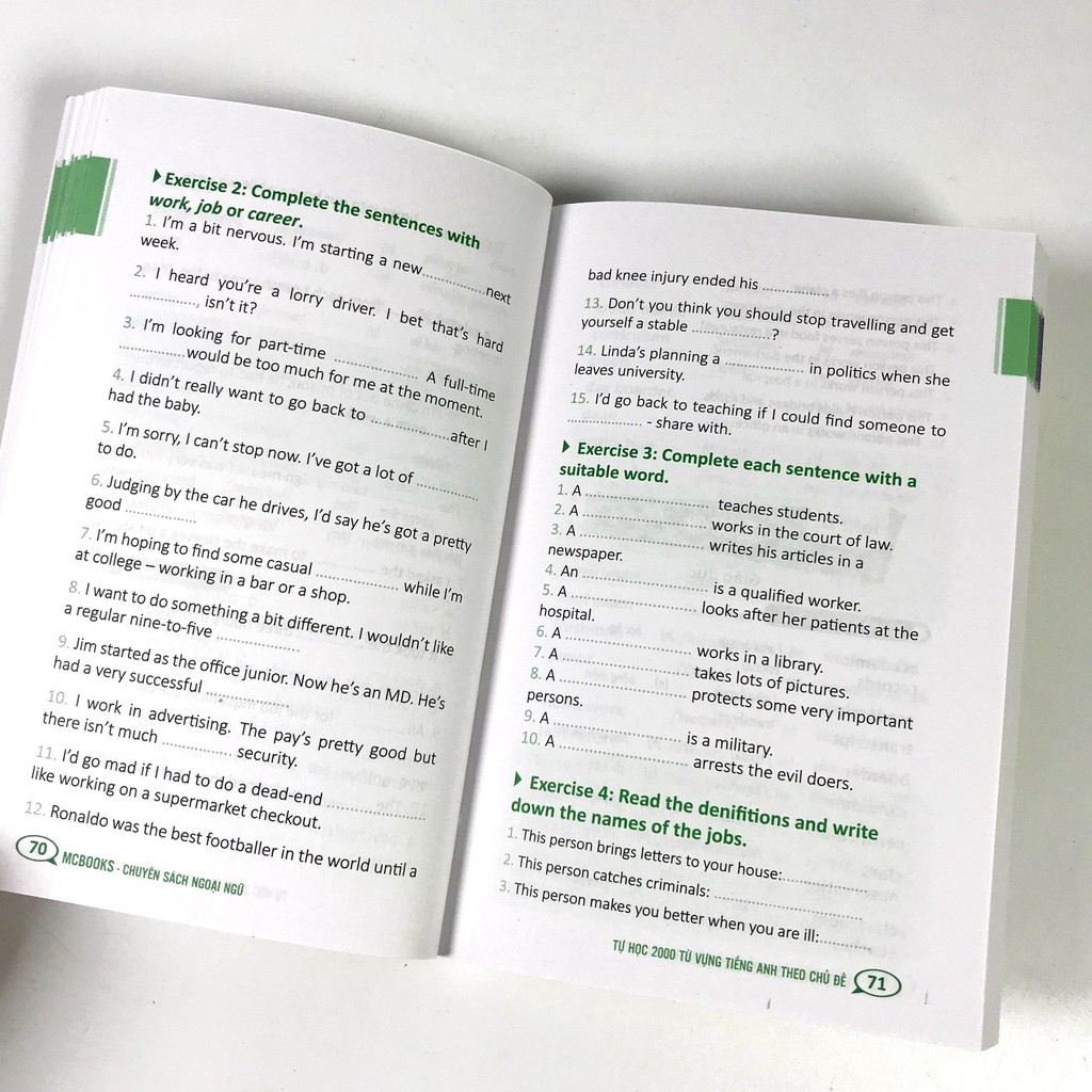 [Mã LIFE2410K giảm 10K đơn 20K] Sách - Tự học 2000 Từ Vựng Tiếng Anh Theo Chủ Đề | BigBuy360 - bigbuy360.vn