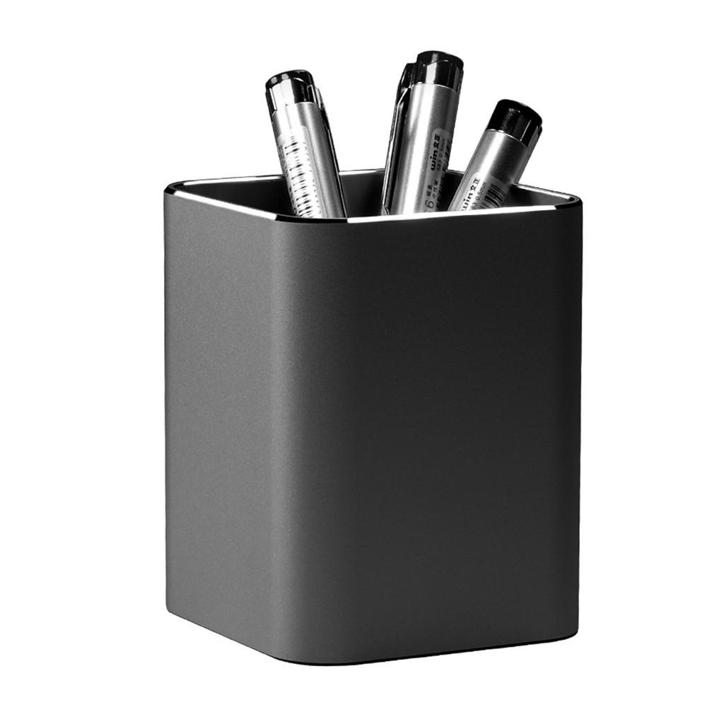 Hộp đựng bút bằng kim loại nhôm hình vuông siêu bền tiện lợi