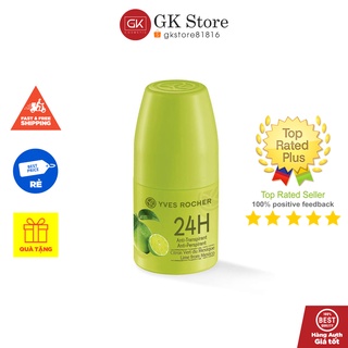 Lăn Khử Mùi Hương Chanh Mexico - Yves Rocher 24H Anti Perspirant Lime From Mexico