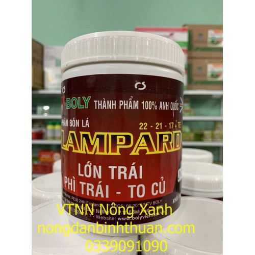 Phân bón LAMPARD 22-21-17 TE - HỦ 500GR